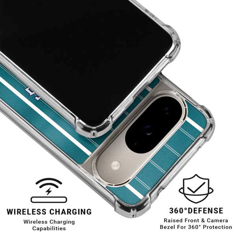 NBA Charlotte Hornets Jersey Google Pixel 10 Clear Case